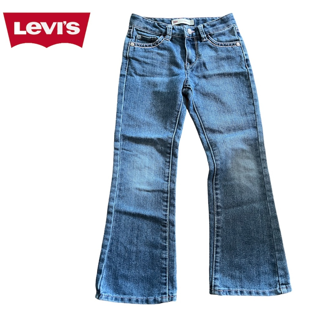 EUC 🌻 Levi’s Girls 715 Boot Cut 6X Reg